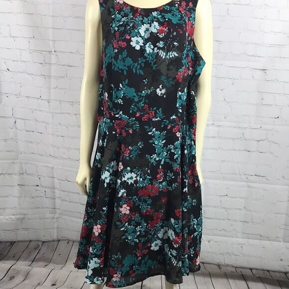 Cute summer tank dress by Elle size xxl. Light EUC - Picture 1 of 5